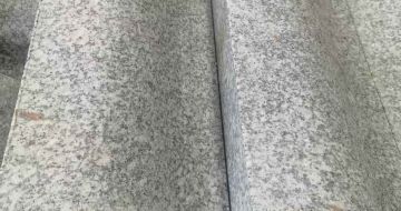 淮北芙蓉白S型拉丝面路沿石