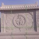 淮北 芝麻白花岗岩屏风，照壁，影壁