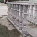淮北 芝麻白圆形光面花瓶柱，栏杆
