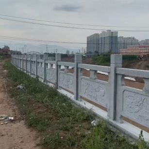 淮北 石材河道栏杆