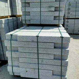 淮北 芙蓉白花岗岩路沿石、平石尺寸标准，色泽均匀