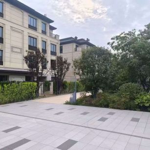 淮北 芝麻白与芝麻白搭配铺装，尺寸1200*600