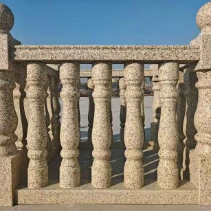 淮北 黄金麻栏杆（扶手，花瓶柱，将军柱）