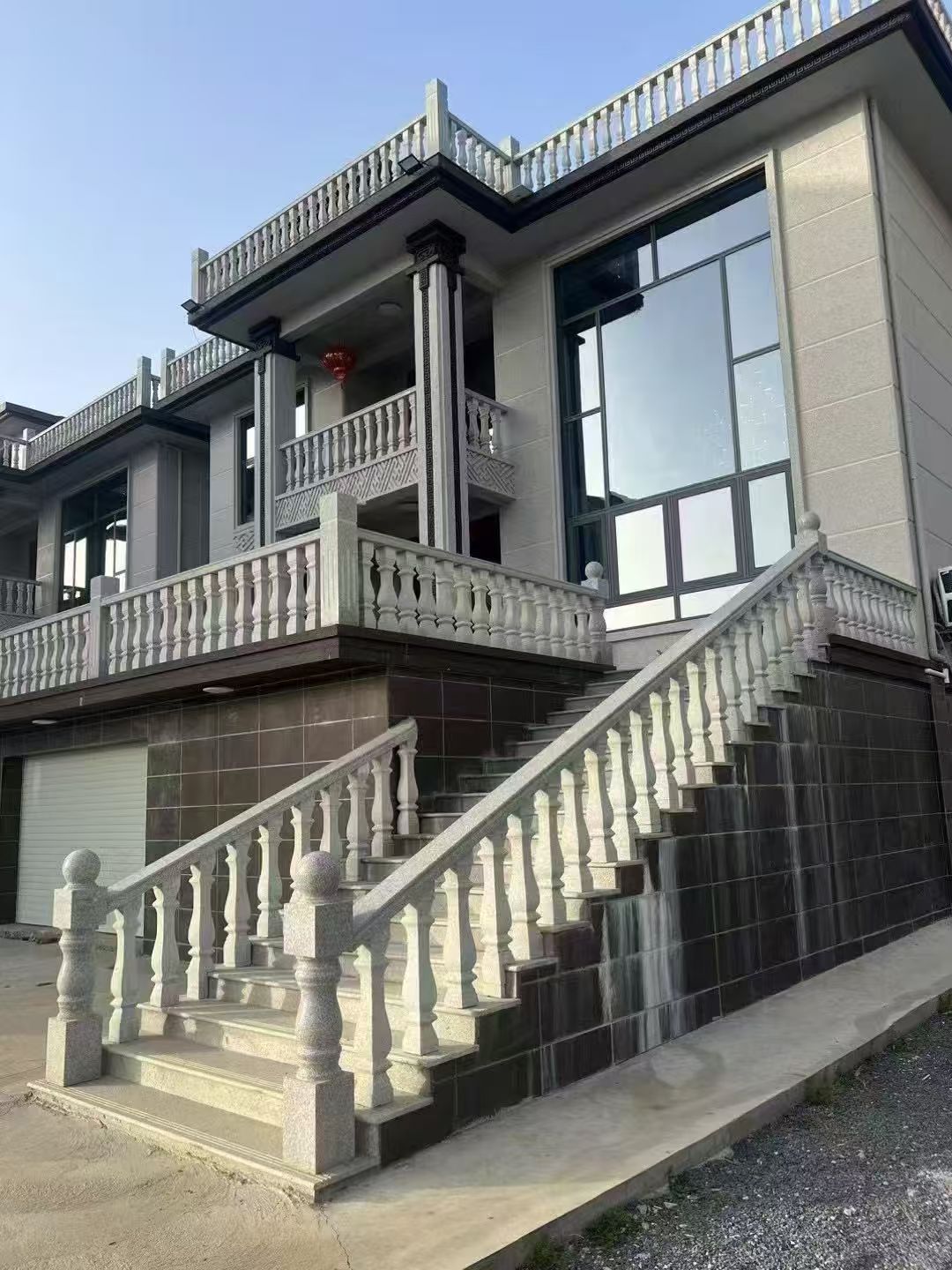 淮北 芝麻白别墅阳台栏杆，楼梯栏杆