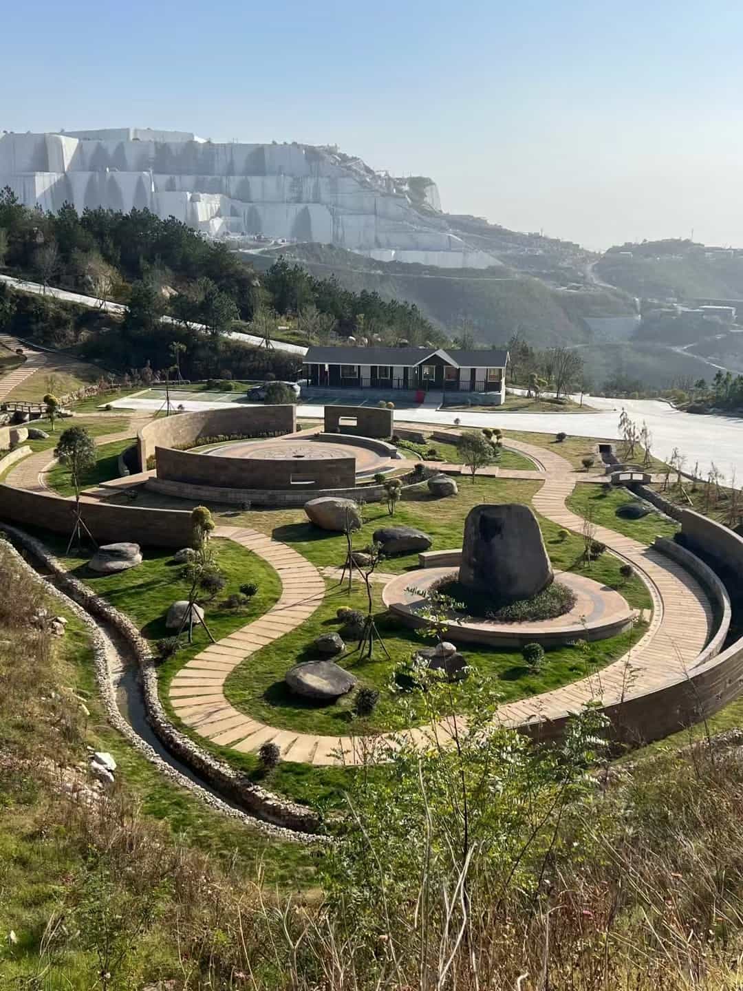 淮北仿古石铺装整体效果