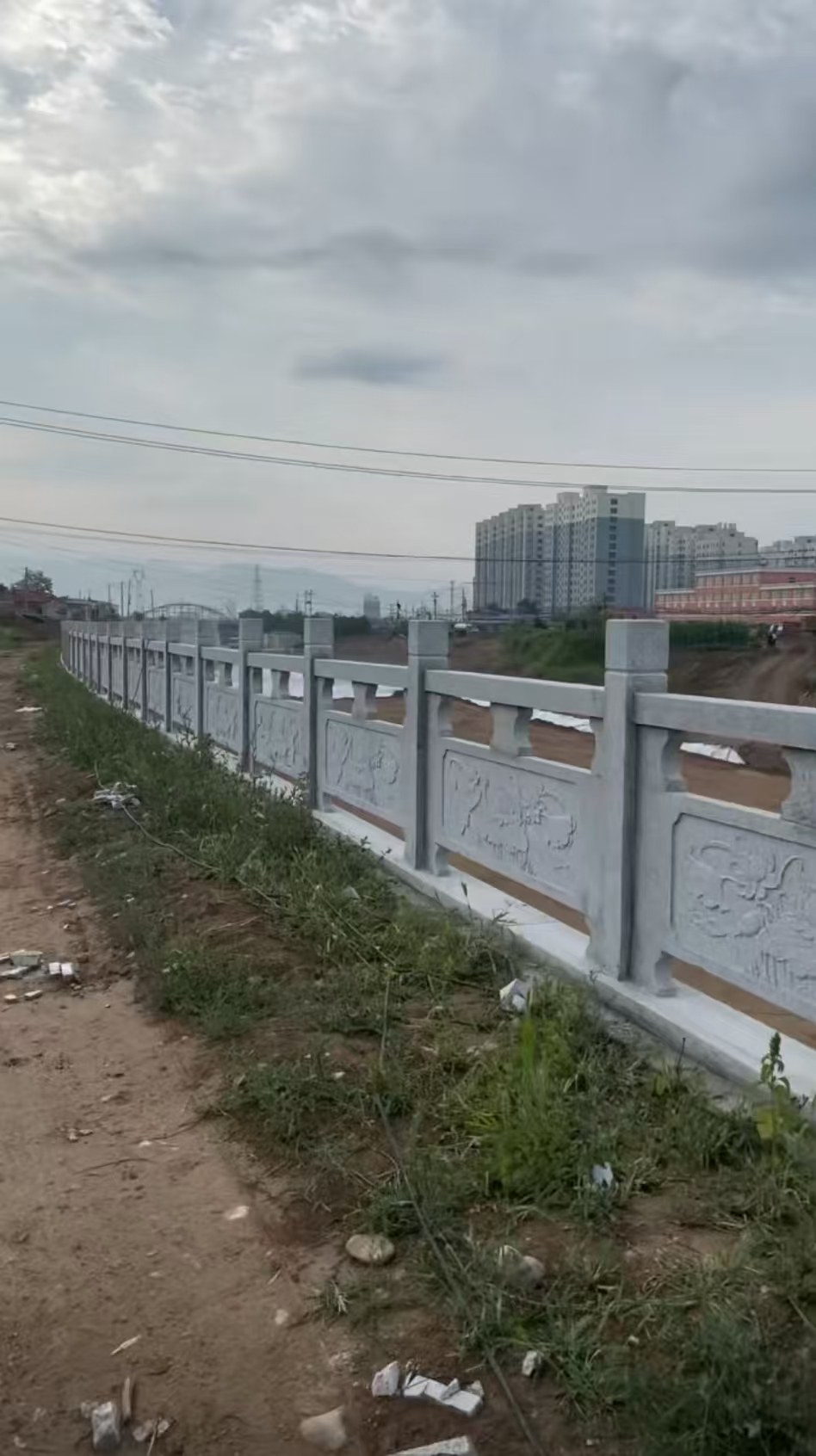淮北 石材河道栏杆