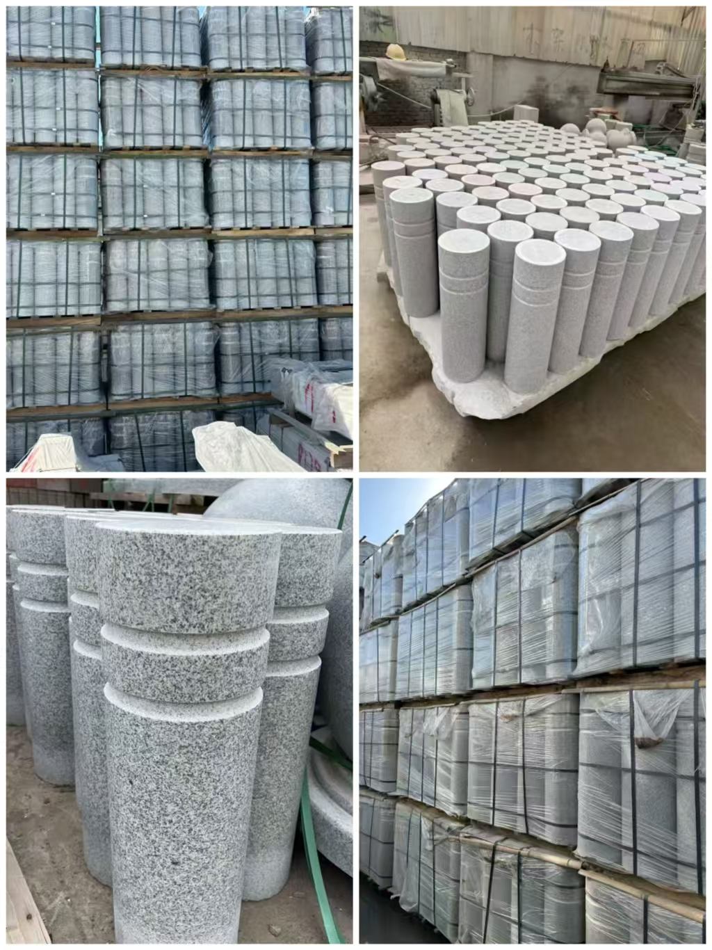 淮北 芝麻白花岗岩挡车柱、隔离柱多少钱