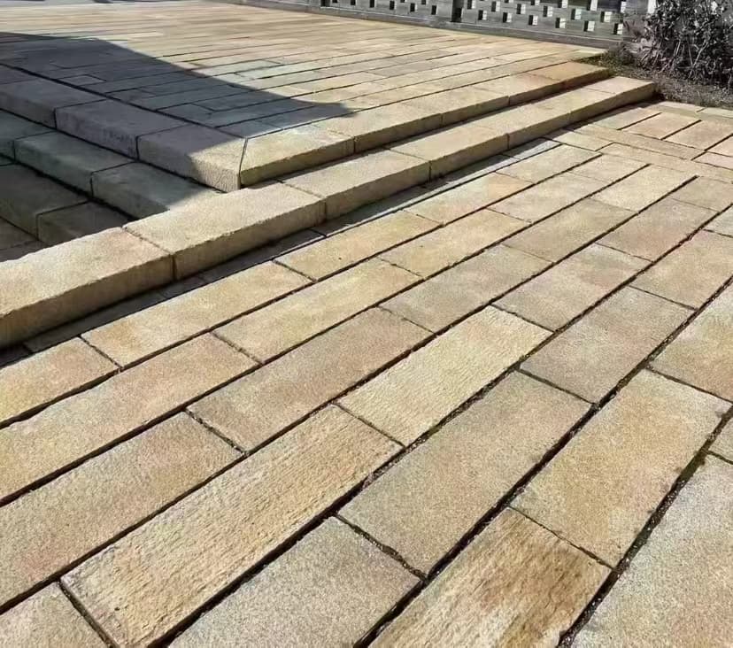 淮北仿古石铺装效果