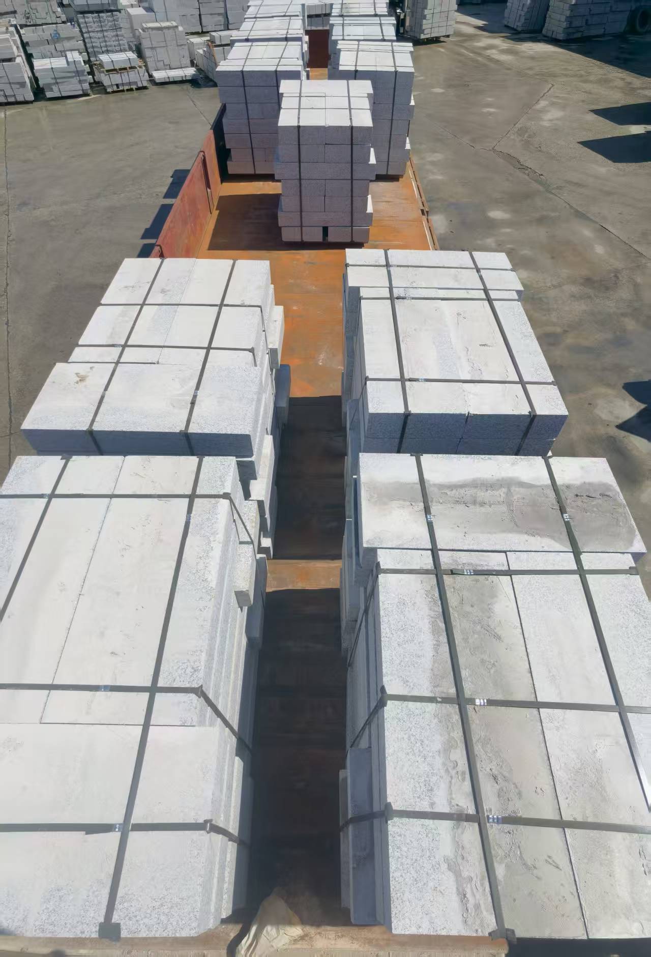 淮北 路沿石装车出货