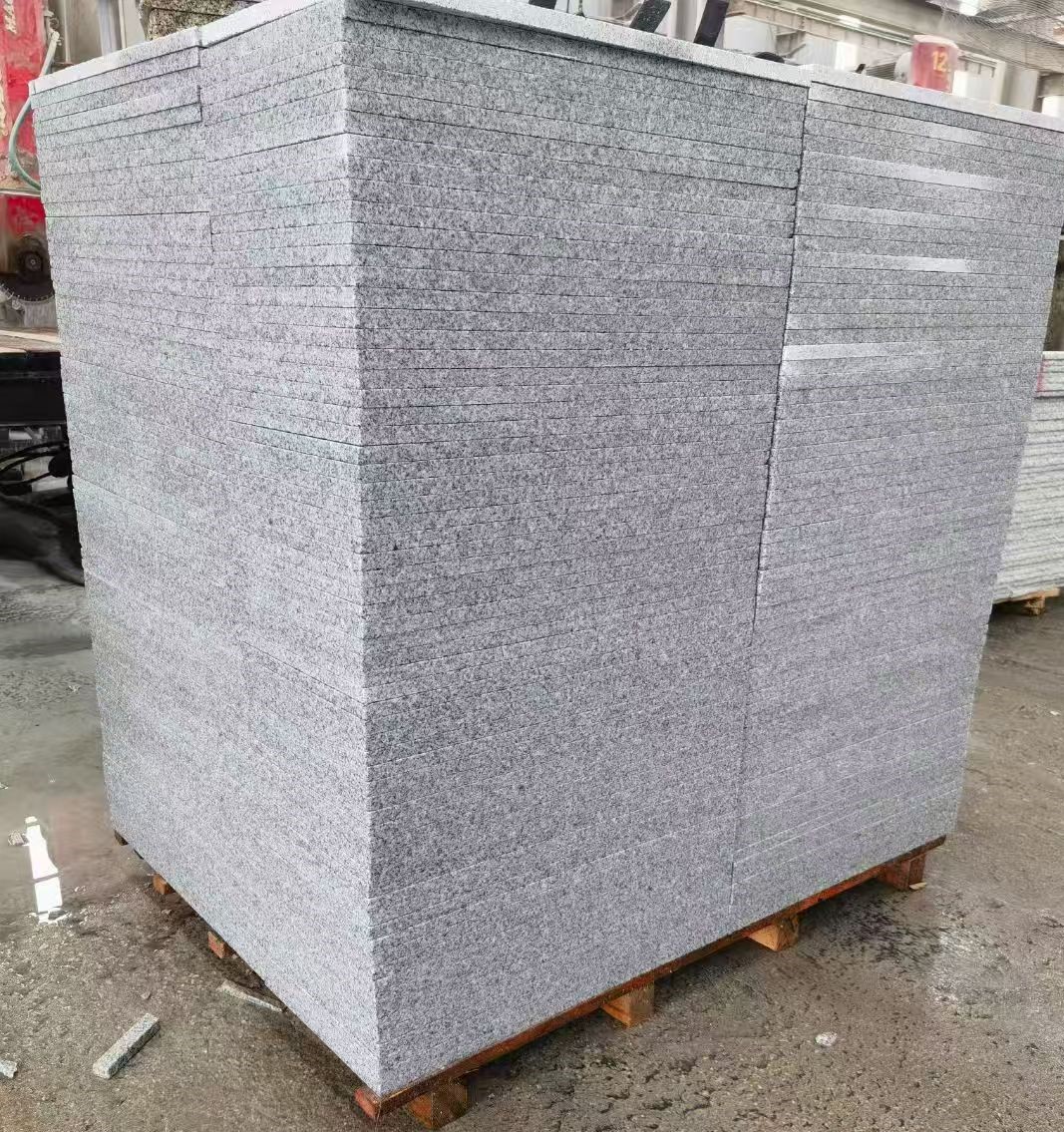 淮北 火烧面地铺石，街道广场园林市政工程板，1.8~5.0厚均有现货