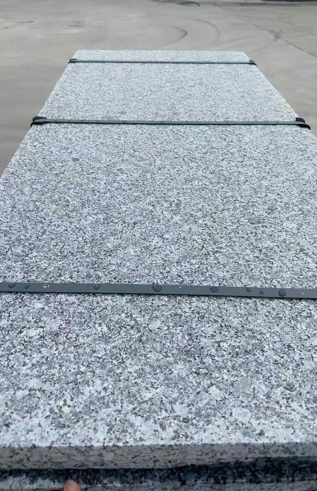 淮北 芝麻黑火烧面毛板，条板，半成品