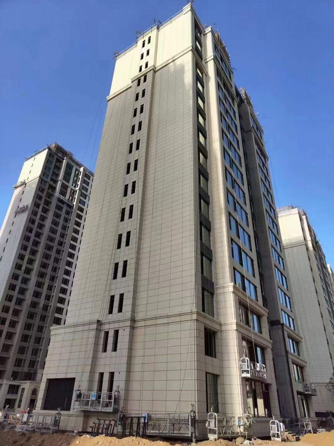 淮北黄金麻高端小区，外墙干挂