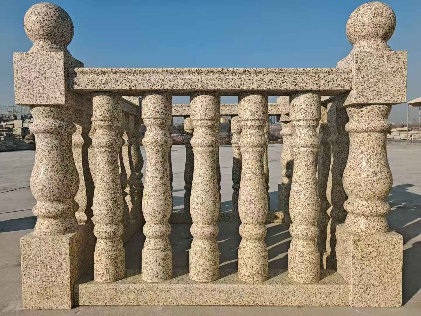 淮北 黄金麻栏杆（扶手，花瓶柱，将军柱）